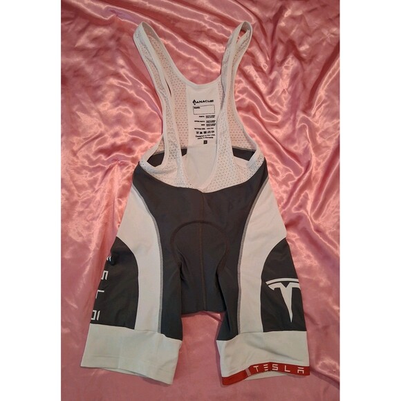 Tesla Elon Mash Panache Cycling  Bib Cycling Shorts Size Medium - Picture 6 of 6